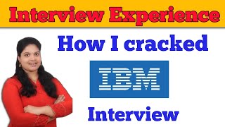 How to crack IBM interview  IBM Interview Experience IBM selection Process  Technical and HR ibm [upl. by Octave467]