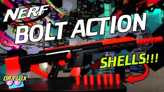 Be a True Nerf Sniper with the Wrenfield Bolt Action 3Dprinted Blaster from Shellington Labs [upl. by Airaet]