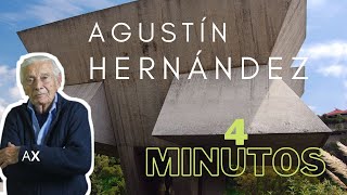 Agustín Hernández en 4 Minutos  Arquitextura [upl. by Norse]