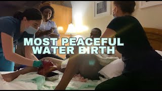 My Natural Water Birth Story  Atl Birth Center [upl. by Oirasan]