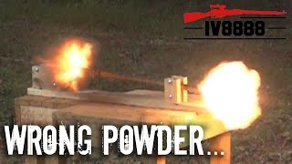 Smokeless Powder in a Muzzleloader [upl. by Damal86]