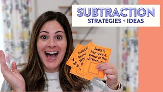 Subtraction for First Grade  Subtraction Strategies Activities and Ideas for first grade [upl. by Orton863]