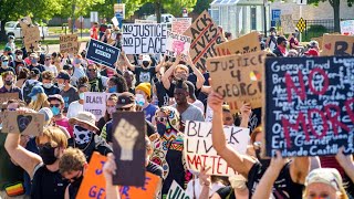 Live Demonstrators Gather for George Floyd Protests Across the Country  NBC News [upl. by Clareta725]