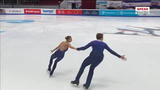 2018 Russian National Pairs SP Alexandra Boikova amp Dmitri Kozlovski Sarabanda [upl. by Mccomb]