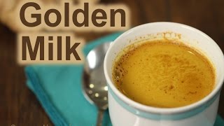 How To Make Golden Milk  Turmeric Benefits  Rockin Robin Cooks [upl. by Napas]