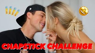 Chapstick Challenge w Kristin Marino [upl. by Eelyac]