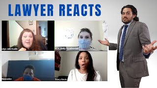 LAWYER REACTS Lawyer freaks out and leaves Zoom court [upl. by Combs953]