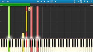 Lawrence Of Arabia Theme Song  Piano Tutorial  Synthesia [upl. by Able]