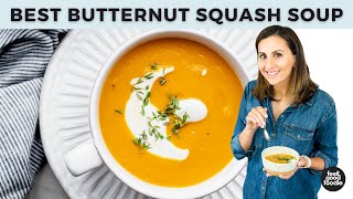 EASY Homemade Butternut Squash Soup [upl. by Bess]