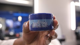 Wave Pomade Perfected  Lusters SCurl 360 Style [upl. by Kcaz]