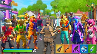 i hired every NPC in fortnite [upl. by Gervase]