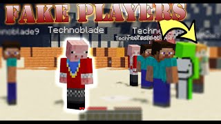 Fake Players Plugin Free  Minecraft Plugins [upl. by Bucella]