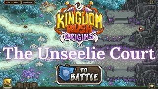 Kingdom Rush Origins  THE UNSEELIE COURT  Campaign IMPOSSIBLE [upl. by Janerich]