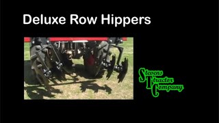 Deluxe Row Hipper ft The Bayou Gardener  Stevens Tractor Company [upl. by Ecinad]