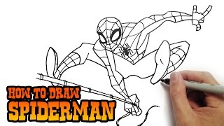 How to Draw Spiderman  Drawing Tutorial [upl. by Burl]