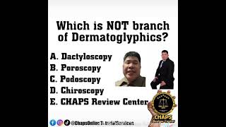 The 4 Branches of Dermatoglyphics by CHAPS [upl. by Nnaassilem418]