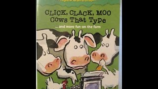 Opening To Click Clack Moo Cows That Type 2002 DVD [upl. by Rossie]