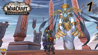 Lets Play WoW  SHADOWLANDS  Full Leveling Playthrough  Part 1 Through the Maw and On To Oribos [upl. by Ahtebat]