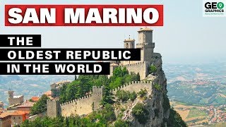 San Marino The Oldest Republic in the World [upl. by Zondra146]