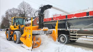 Big Compilation of Snow Removal Operations in Montreal  Canada Winter 20202021 snowremoval [upl. by Bledsoe730]