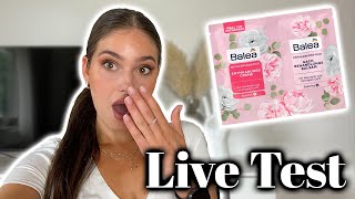 WOW🤩 Neue Balea Enthaarungscreme  Der Live Test👀  Review  Jil Schrödel [upl. by Avonasac]