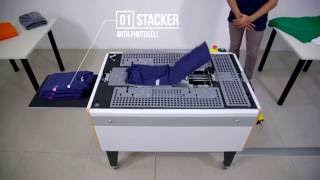 SpeedyT  TSHIRT Folding and Packaging Machine [upl. by Rodrigo]