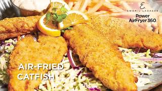 AirFried Catfish  Emeril Lagasse Power AirFryer 360 Recipes [upl. by Bolanger]