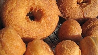 OLD FASHIONED CAKE DOUGHNUTS  How to make CAKE DONUTS Recipe [upl. by Krid202]