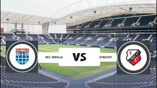 PEC ZWOLLE VS UTRECHT [upl. by Stasny]