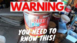 POR 15 Rust Prevention Paint  Know This Before You Buy [upl. by Darum]