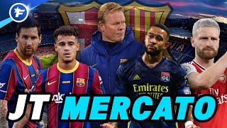 Le FC Barcelone en pleine effervescence  Journal du Mercato [upl. by Sybilla]