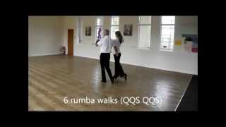 Rumba One Sequence Dance Walkthrough [upl. by Dwinnell684]