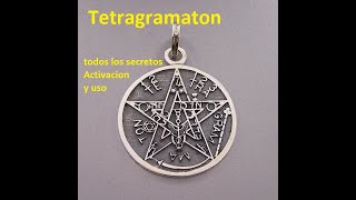 Tetragramaton El Amuleto Mas poderoso todos sus secreto usos activacion El Oraculo de Luz de Luna [upl. by Saidee]