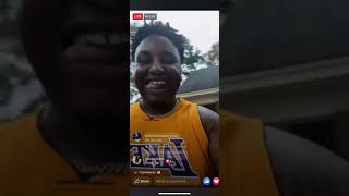 Honeycomb Brazy FB Live after getting shot at Explained the situation [upl. by Westleigh767]