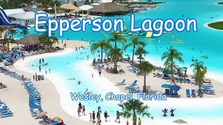 Epperson Lagoon  Tropical Beach Recreation Area  Wesley Chapel [upl. by Hatokad]