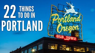 22 Things to Do in Portland Oregon [upl. by Julee872]