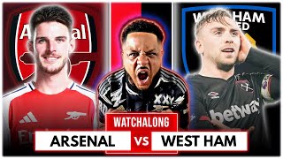 Arsenal 01 West Ham  Premier League  Watchalong W Troopz [upl. by Launcelot631]