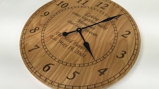 Diy Custom Clock 13 [upl. by Krik715]