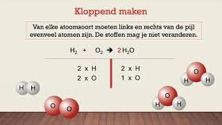 Reactievergelijkingen kloppend maken [upl. by Zigrang]