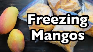 Freezing Mangos 2 Ways [upl. by Lenny250]