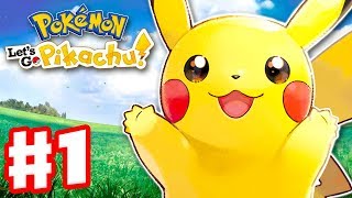 Pokemon Lets Go Pikachu and Eevee  Gameplay Walkthrough Part 1  Intro and Gym Leader Brock [upl. by Ahsiket803]