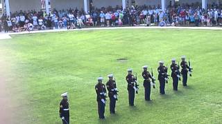 Marine Corps 21 shot salute [upl. by Gratia]