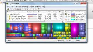 Using WinDirStat To Cleanup Disk Files [upl. by Ioyal]