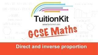 Direct and Inverse Proportion [upl. by Kathryn]