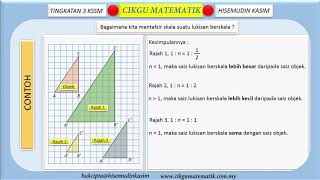 Tingkatan 3 KSSM Bab 4  Lukisan berskala [upl. by Thayer244]