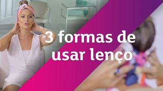 Como amarrar lenço no cabelo [upl. by Asiil]