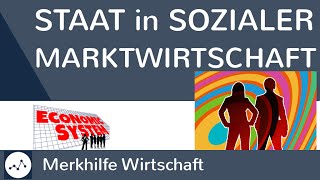 Aufgaben des Staates in der sozialen Marktwirtschaft  Sozialpolitik Konjunkturpolitik amp weitere [upl. by Miza]