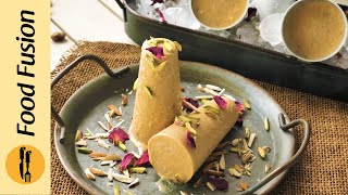 Street Style Khoya Kulfi Recipe By Food Fusion [upl. by Naelopan166]