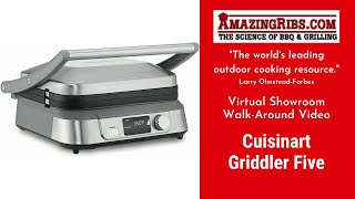 Cuisinart Griddler Five Review  Part 1  The AmazingRibscom Virtual Showroom [upl. by Eatnwahs]