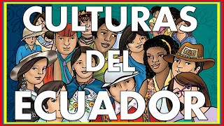 CULTURAS DEL ECUADOR 💃🏄🇪🇨 educación videoviral [upl. by Oliver]